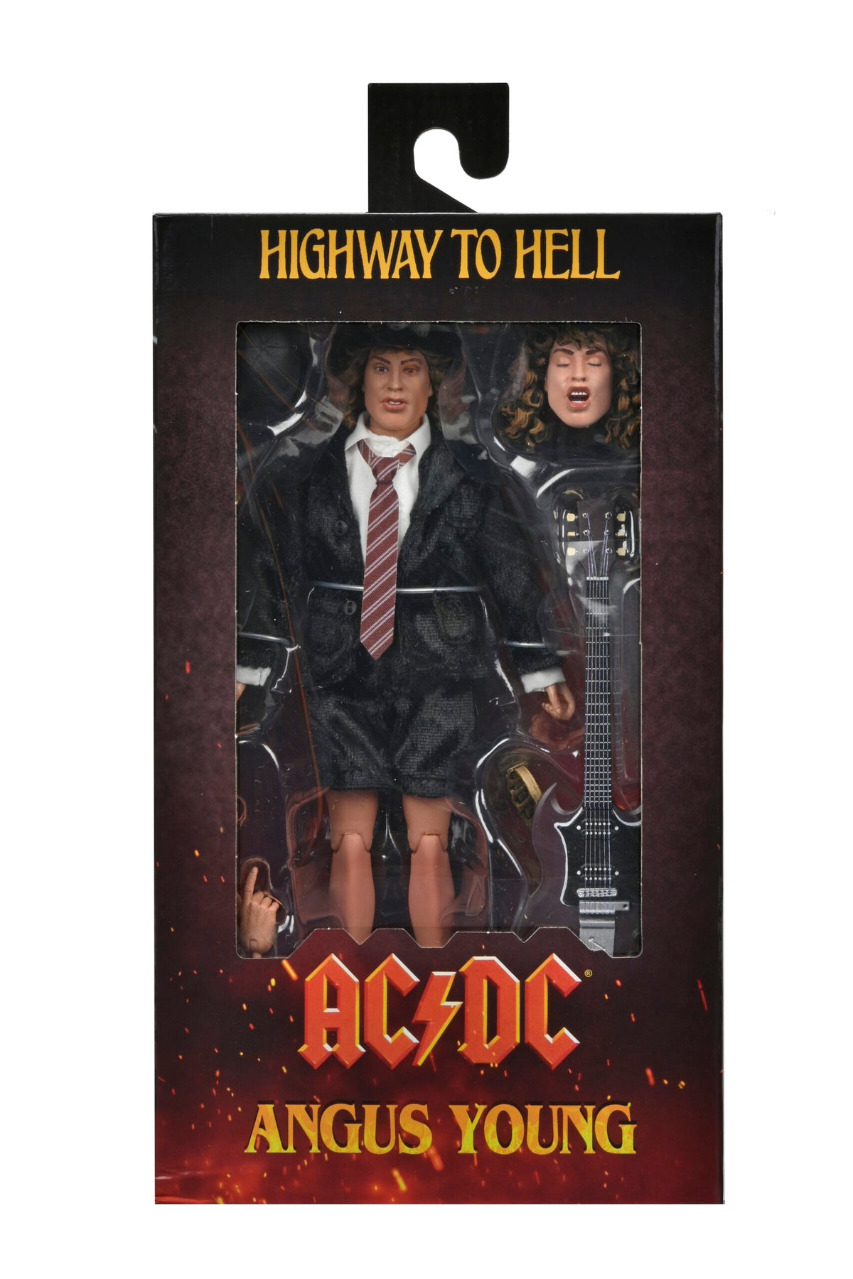 NECA AC/DC ANGUS YOUNG “HIGHWAY TO HELL” 8 INCH CLOTHED ACTION FIGURE