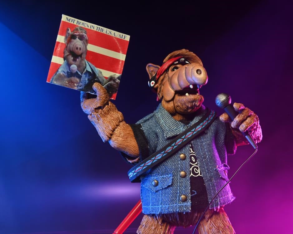 NECA ALF Ultimate Born to Rock ALF Action Figure
