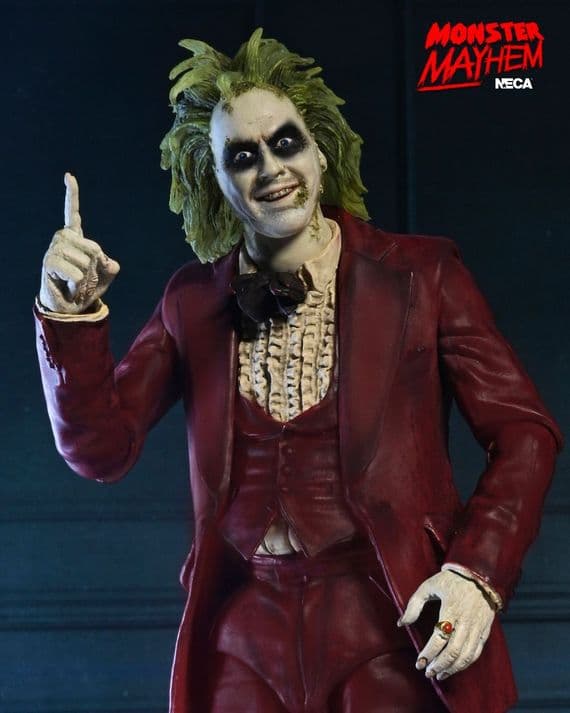 NECA Beetlejuice Red Tuxedo Ultimate Beetlejuice Action Figure