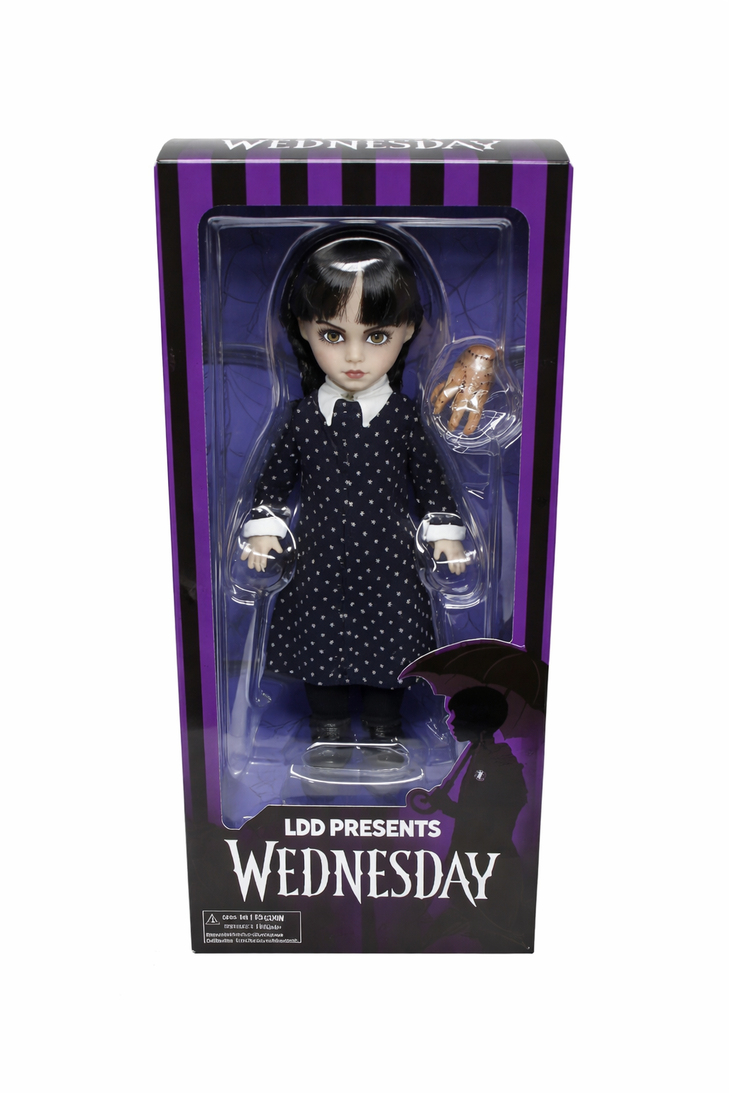 Mezco Living Dead Dolls Presents Wednesday 10” Figure – Netflix Series Collectible