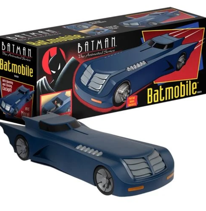 Batman: The Animated Series Batmobile 5 Points Vehicle MEZCO