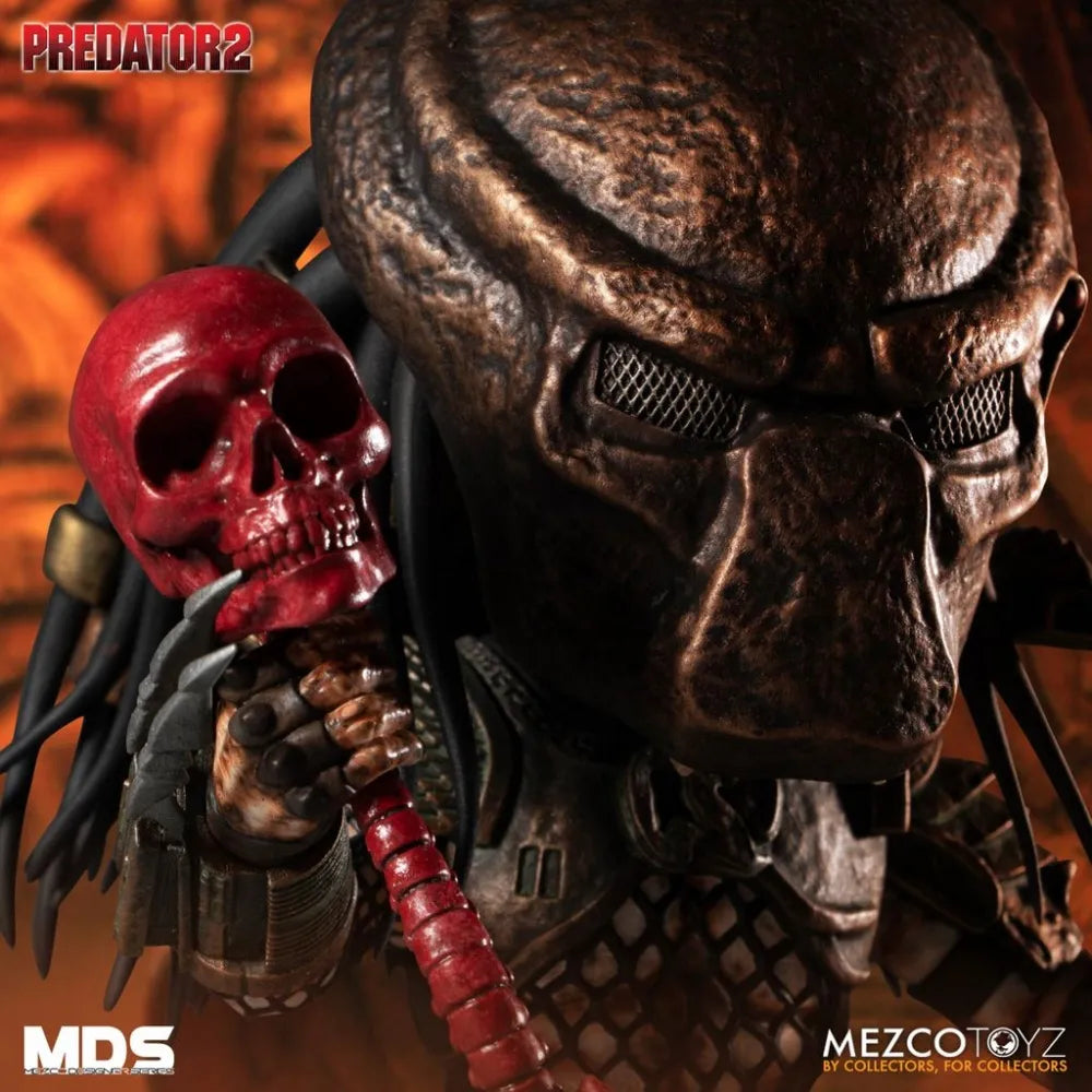 NECA PREDATOR 2 CITY HUNTER DELUXE 6 INCH MEZCO DESIGNER SERIES (MDS) FIGURE